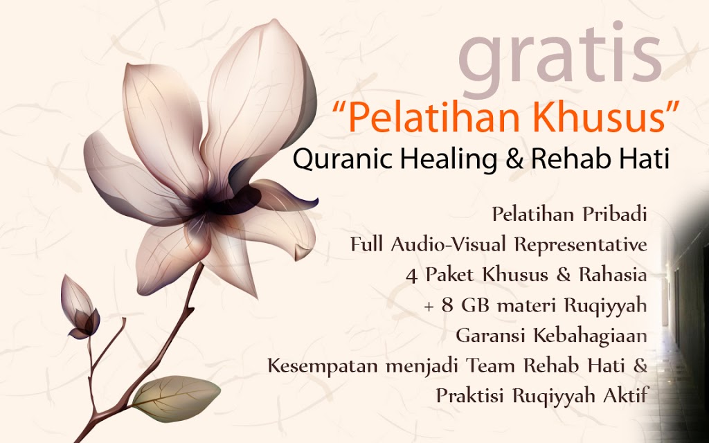 Pelatihan Quranic Healing Gratis